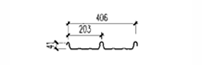 406彩鋼板規(guī)格