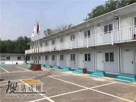 河北天藝園林工程有限公司建設(shè)和平新苑時候出售3間集裝箱宿舍