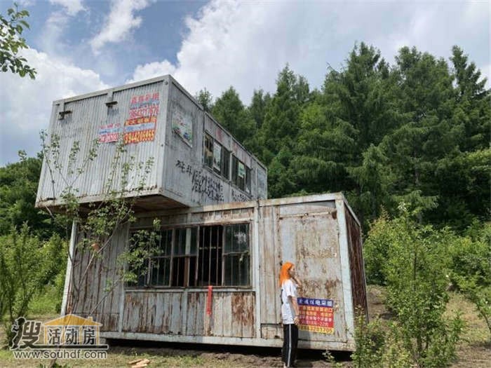 天德建筑工程裝飾有限公司建設(shè)星光海灣時候出售1間打包箱辦公樓